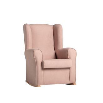 Klast Sill&oacute;n de lactancia de poli&eacute;ster rosa 76 cm x 98 cm