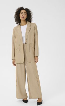 Kaffe Blazer Loose fit beige