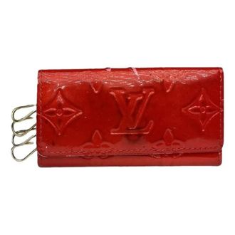 Louis Vuitton Pre-owned Leather key-holders - Dames - Pre-owned - Rood - Maat: ONE Size Leer