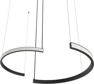 Lumicom Half Lampara De Techo Lineal X2 Monocolor Mate