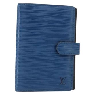 Louis Vuitton Pre-owned Wallets, female, Blue, Size: ONE SIZE Pre-owned Day Planner Cover