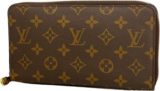 Louis Vuitton Brown Long Wallet (Bi-Fold) (Pre-Owned)