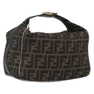 Fendi Pre-owned Vintage Borsa a Mano in Tela Zucca - - Pre-owned - Donna - Marrone - ONE SIZE