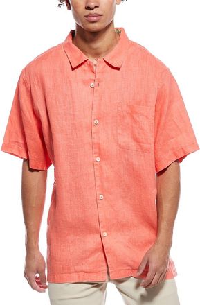 Tommy Bahama Linen Sea Glass Camp Woven Shirt