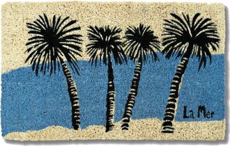 Entryways La Mer Coir Doormat in Blue at Nordstrom Rack