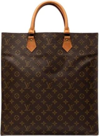 Louis Vuitton Pre-owned Tote Bags, female, Brown, Size: ONE SIZE Pre-owned Leather Tote Bag