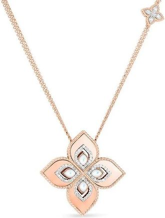 Roberto Coin Roberto Coin Venetian Princess Medium Flower Pendant - 7771851AH31MP