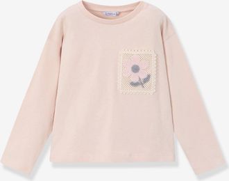 MAYORAL Mädchen Shirt mit Häkelblume Mayoral hellrosa