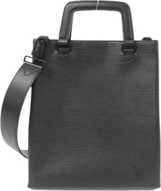 Louis Vuitton Pre-owned Tote Bags, male, Black, Size: ONE SIZE Pre-owned Vintage Tote Bag
