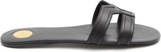Saint Laurent Black Slip-on Flats