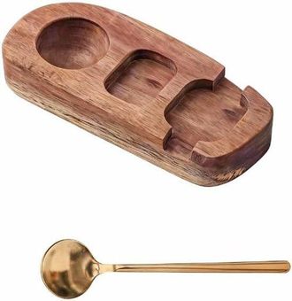 OEM Plato De Madera Para Huevos Del Diablo - Recipiente Para Guardar Huevos De Mesa - Para La Decoraci&oacute;n De La Mesa - Madera De Acacia