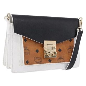 MCM Pre-owned Shoulder Bag - Dames - Pre-owned - Veelkleurig - Maat: ONE Size Leer
