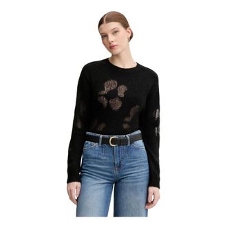 Benetton Mujer, Jerseys, Negro, Talla: S