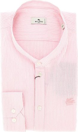 Etro Cotton shirt with striped motif Man S