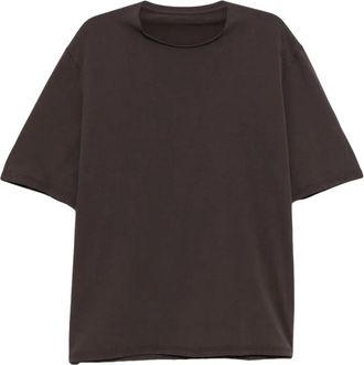 Devoa T-shirt in cotone - Grigio