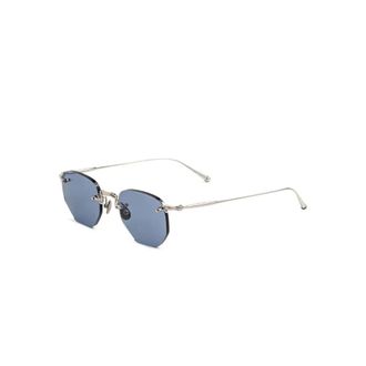 Matsuda Sunglasses, unisex, Gray, Size: 46 MM Rimless Sunglasses