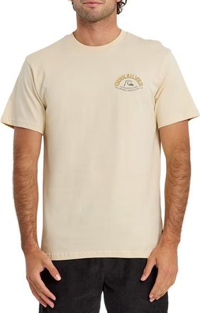 Quiksilver Bubble Arch Cotton Graphic T-Shirt in Bone White at Nordstrom, Size Xx-Large