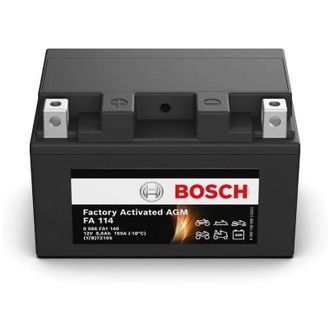 Bosch Bater&iacute;a De Moto Bosch Fa114-m6011 12v 8,6ah 150a