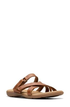 Clarks Elizabelle Bay Sandal in Tan Leather at Nordstrom Rack, Size 7.5