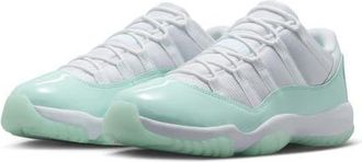 Nike Jordan Air Jordan 11 Retro Low Basketball Sneaker in White/igloo at Nordstrom, Size 5