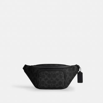 Coach Travis Belt Bag 30 In Signature Canvas