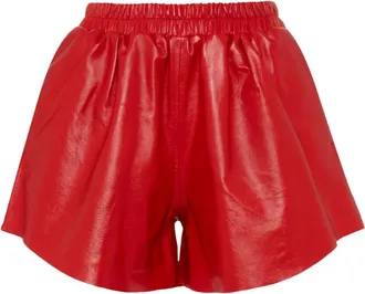 Tela Donna, Pantaloncini, Rosso, S, new