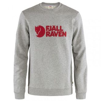 Fj&auml;llr&auml;ven Fj&auml;llr&auml;ven Logo Sweater Pullover f&uuml;r Herren | grau