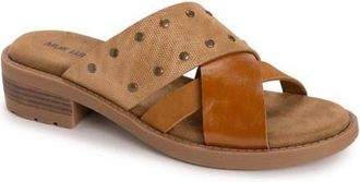 Muk Luks Womens Vittoria Sandal in Tan at Nordstrom, Size 10