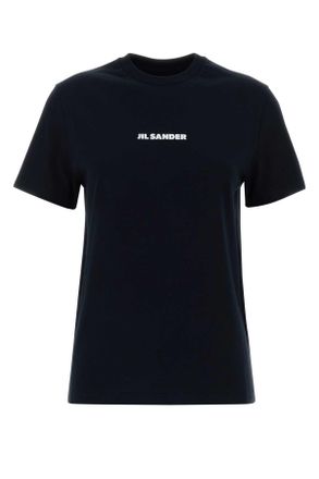 Jil Sander Black Cotton T Shirt