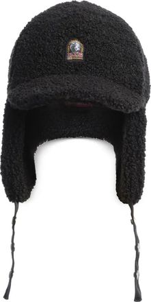 Parajumpers Cappello Jockey in pile con paraorecchie - Nero