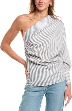 70/21 Pleated Button Top