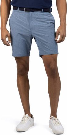 Tailorbyrd Grid Performance Shorts in Denim at Nordstrom Rack, Size 34