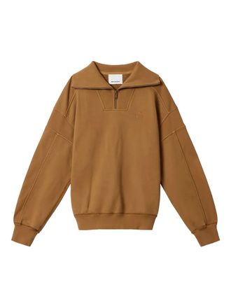 Isabel Marant Malone cotton sweatshirt - men - Cotton - S - Brown