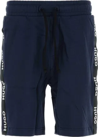 HUGO BOSS Hugo Blue Cotton Bermuda Shorts