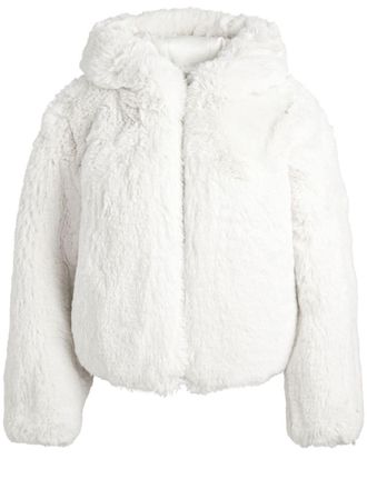 Alice & Olivia Rowe faux-fur jacket - women - Polyester - M - Neutrals