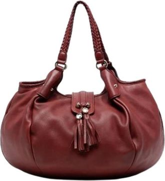Gucci Pre-owned Shoulder Bags, female, Red, Size: ONE SIZE Pre-owned Vintage Shoulder Bag