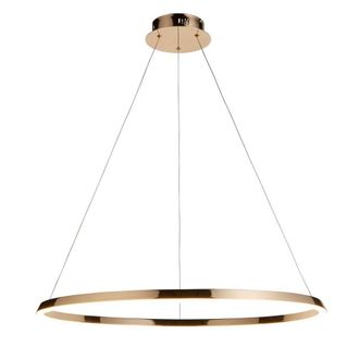 Netlighting Staten Pendant French Gold Finish White Silicone 1x