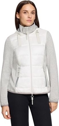 Gil Bret Outdoorjacke GIL BRET, Damen, Gr. 36, sanftes wei&szlig;, Web, Obermaterial: 100% Polyamid, unifarben, regular fit normal, angesetztes B&uuml;ndchen, Jacken Outd