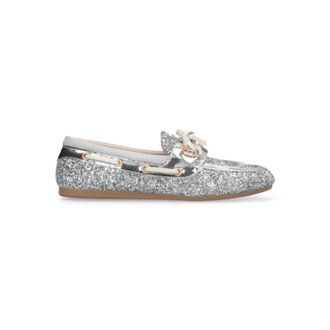 Liu Jo Sailor Shoes, female, Gray, Size: 11 US Skipper 01 Loafers