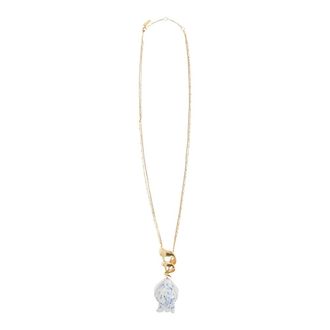 Chlo&eacute; Accessoires, Dames, Geel, ONE Size, Bloomcraft Dubbel-Ketting Hanger Ketting