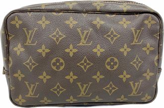Louis Vuitton Brown Pouch (Pre-Owned)