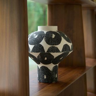 AM.PM Vaas in gevlekt mat keramiek, Breto