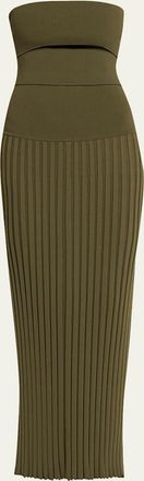 CHRISTOPHER ESBER Slashed Compact Knit Dress