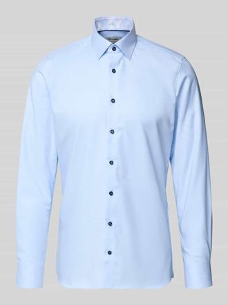 Olymp Level 5 Slim Fit Business-Hemd mit Kentkragen in Bleu, Gr&ouml;&szlig;e 38