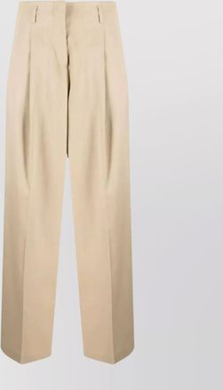 Golden Goose wide leg high waist pleated trousers