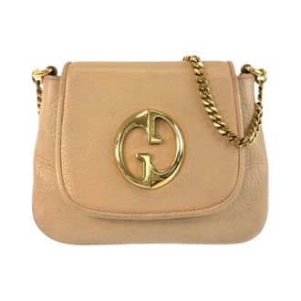 Gucci Pre-owned Cross Body Bags, female, Beige, Size: ONE SIZE Pre-owned Vintage Cross Body Bag
