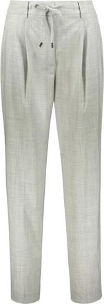Moorer Antonia - Dames - Broeken - Grijs - XS - Wol - Broeken