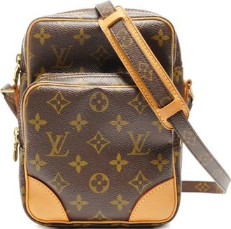 Louis Vuitton 2005 Amazon Monogram crossbodytas - Bruin