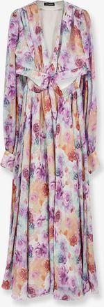 Actualee Vestito lungo con stampa floreale multicolore - ACTUALEE - gender_Woman