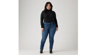 Levi's 311 Shaping Skinny Jeans (Plus Size) - Womens - 14L - Medium Wash / Lapis Gallop Plus